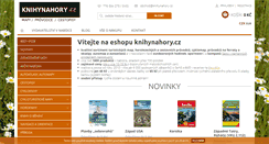 Desktop Screenshot of knihynahory.cz